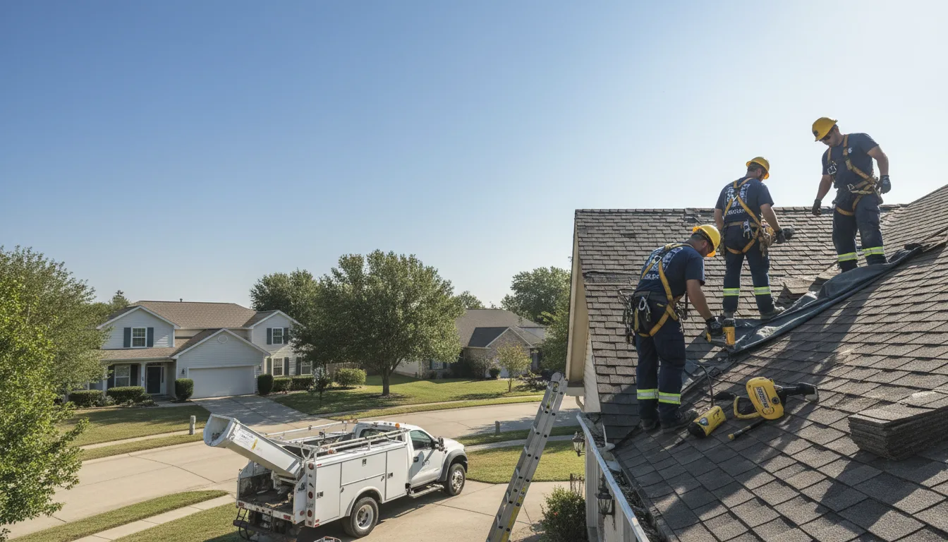 Storm Damage Roof Repair in Henryville, PA
